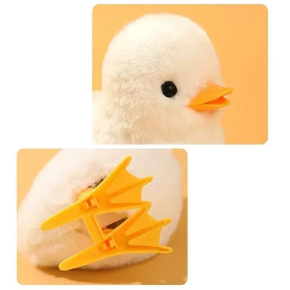 Wind Up Walking Chick Plush Toy