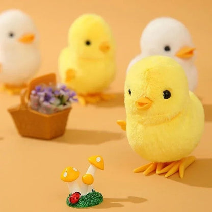 Wind Up Walking Chick Plush Toy