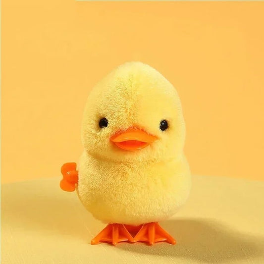 Wind Up Walking Chick Plush Toy