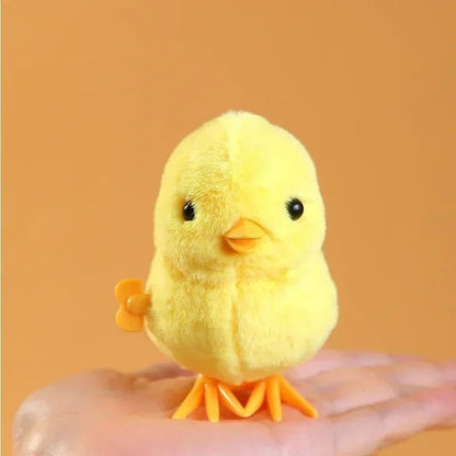 Wind Up Walking Chick Plush Toy