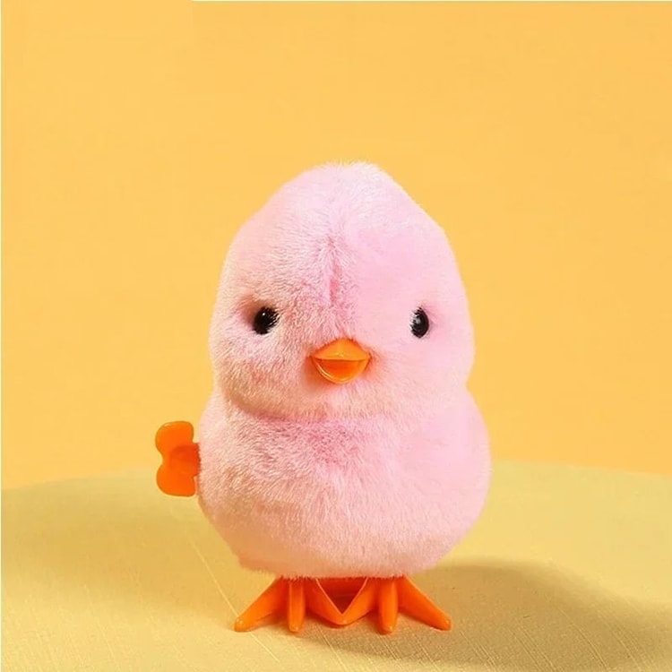 Wind Up Walking Chick Plush Toy