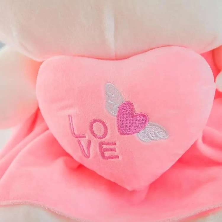 Adorable Hello Kitty Heart Hugging Plush Toy for Girls