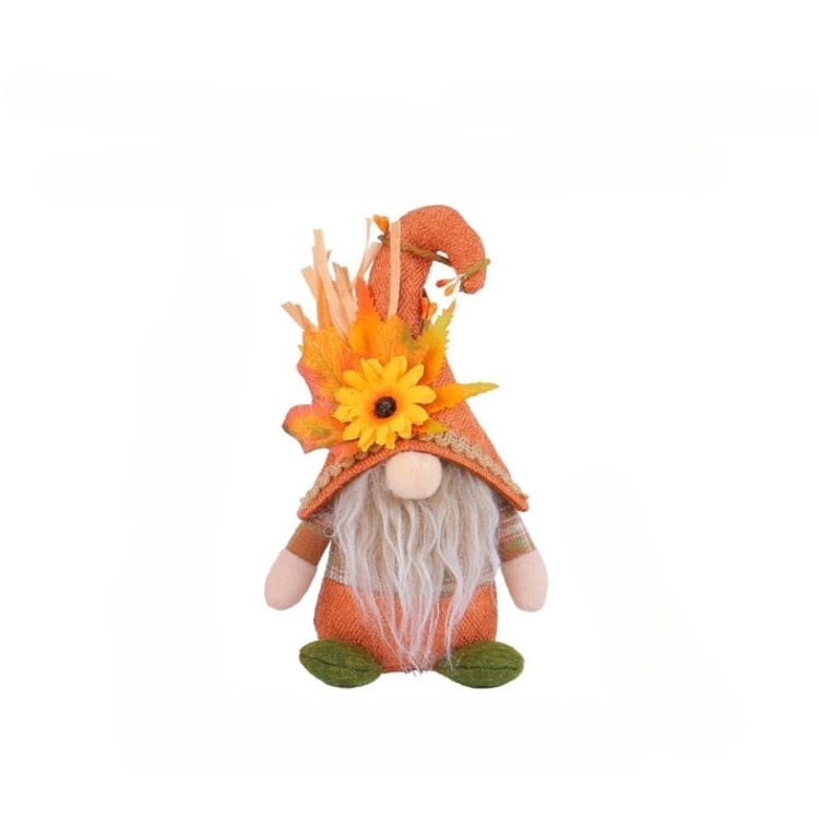 Home Accent Mini Dolls, Doll Accessories, Sunflower Dwarf Figurine, Collectible Desk Decoration