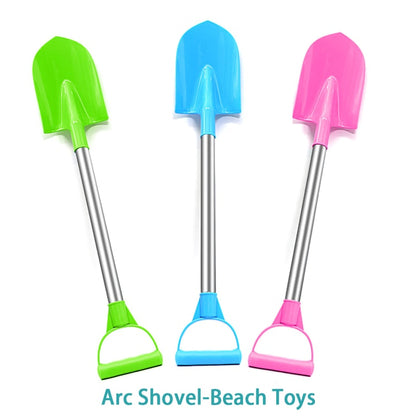 Stainless Steel Kids Beach Shovel Durable Sand & Snow Digging Outdoor Toy for Kids