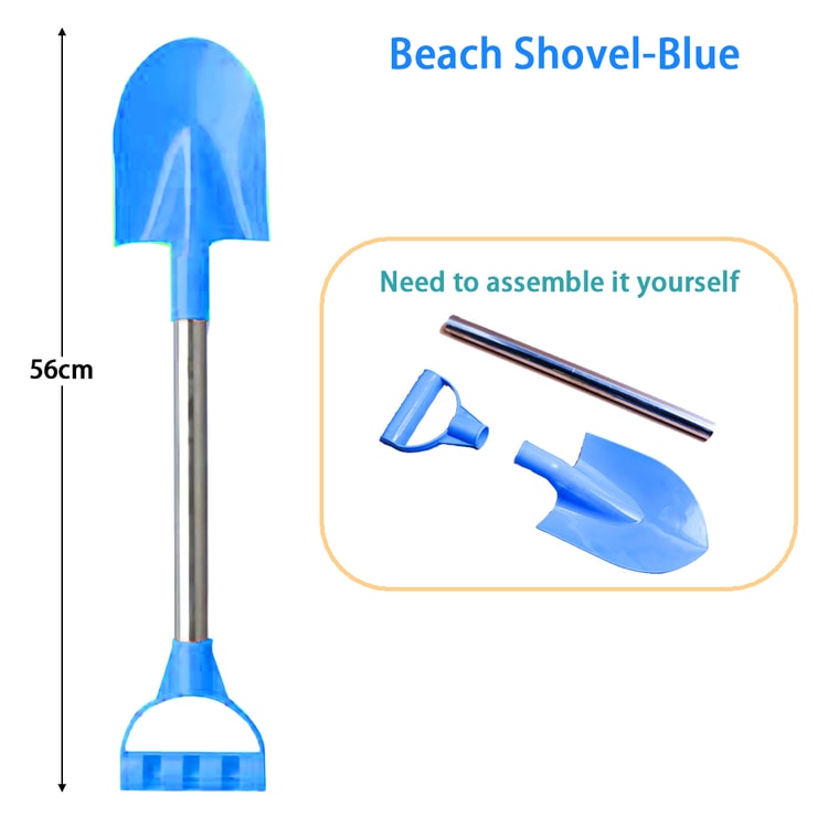Stainless Steel Kids Beach Shovel Durable Sand & Snow Digging Outdoor Toy for Kids