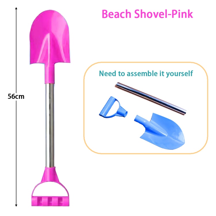 Stainless Steel Kids Beach Shovel Durable Sand & Snow Digging Outdoor Toy for Kids